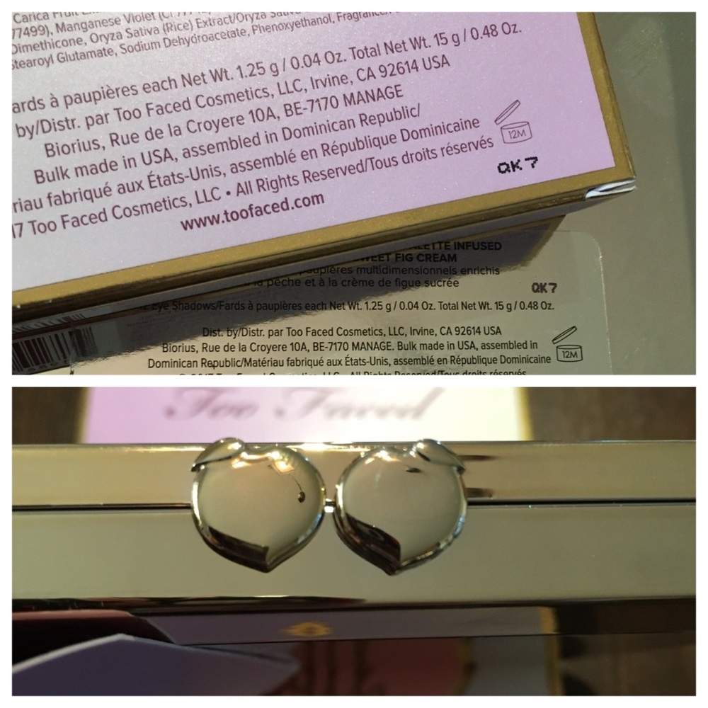 🍑NEW Too Faced WHITE PEACH Eyeshadow Palette - Picture 6 of 8